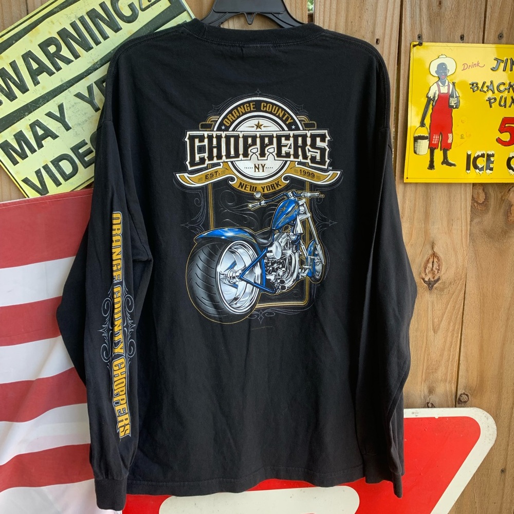 Vintage 2003 Orange County Choppers New York Long sleeves shirt size XL - Picture 1 of 7